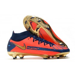 Nike Phantom GT Elite Dynamic Fit FG Naranja Oro Azul
