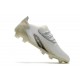 Botas Adidas X Ghosted.1 FG Blanco Negro Dorado Metalizado Jaspeado