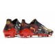 Botas de fútbol Adidas X Ghosted.1 FG Negro Rojo Oro