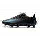 Botas de fútbol Adidas X Ghosted.1 FG Negro Cyan Gris