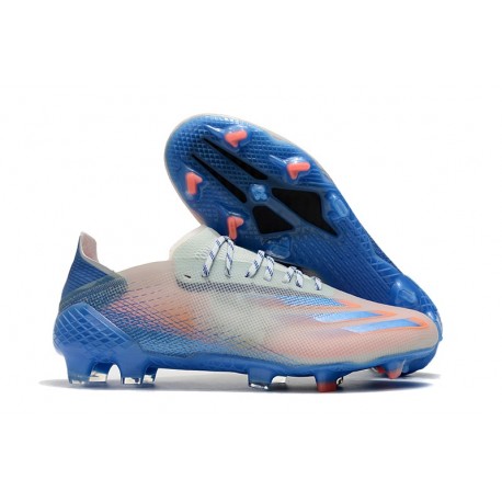 Botas de fútbol Adidas X Ghosted.1 FG Azul Naranja