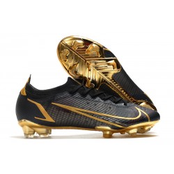 Tacón de Fútbol Nike Mercurial Vapor 14 Elite FG Negro Oro