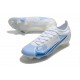 Tacón de Fútbol Nike Mercurial Vapor 14 Elite FG Blanco Azul