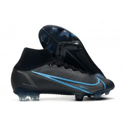 Nike Mercurial Superfly VIII Elite FG Negro Gris Hierro