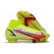 Nike Mercurial Superfly VIII Elite FG Volt Carmesí Negro