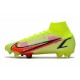 Nike Mercurial Superfly VIII Elite FG Volt Carmesí Negro