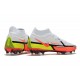 Nike Phantom GT 2 Elite DF FG Blanco Carmesí Volt
