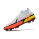 Nike Phantom GT 2 Elite DF FG Blanco Carmesí Volt