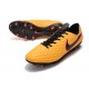 Nike Zapatilla Tiempo Legend VIII Elite FG Naranja Negro