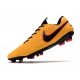 Nike Zapatilla Tiempo Legend VIII Elite FG Naranja Negro