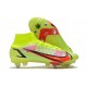 Nike Mercurial Superfly 8 Elite SG-PRO AC Carmesi Plateado Metalizado