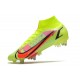 Nike Mercurial Superfly 8 Elite SG-PRO AC Carmesi Plateado Metalizado