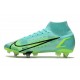 Nike Mercurial Superfly 8 Elite SG-PRO AC Turquesa Lima