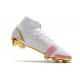 Nike Mercurial Superfly VIII Elite FG Blanco Oro Rosa