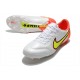 Zapatos Nike Tiempo Legend 9 Elite FG Blanco Volt Carmesí