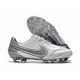 Zapatos Nike Tiempo Legend 9 Elite FG Blanco Gris