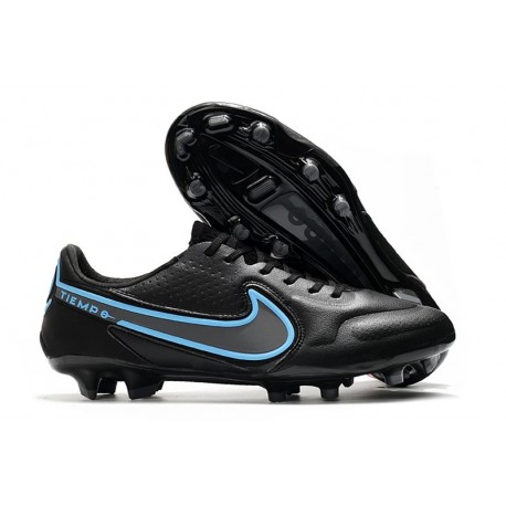 Zapatos Nike Tiempo Legend 9 Elite FG Negro Gris Hierro
