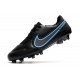 Zapatos Nike Tiempo Legend 9 Elite FG Negro Gris Hierro