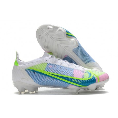 Nike Mercurial Vapor XIV Elite FG Blanco Azul Verde