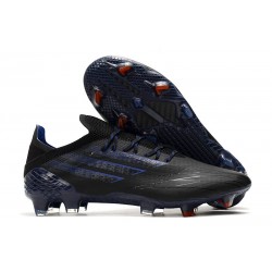 adidas X SpeedFlow.1 FG Tacos de fútbol para hombre Negro Tinta Amarillo