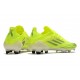 adidas X SpeedFlow.1 FG Tacos de fútbol Amarillo Solar Negro Azul