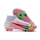 Nike Mercurial-Superfly 8 Elite AG-Pro Blanco Platino Rosa