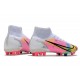 Nike Mercurial-Superfly 8 Elite AG-Pro Blanco Platino Rosa