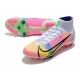 Nike Mercurial-Superfly 8 Elite AG-Pro Blanco Platino Rosa