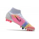 Nike Mercurial-Superfly 8 Elite AG-Pro Blanco Platino Rosa
