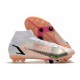 Nike Mercurial-Superfly 8 Elite AG-Pro Blanco Negro Carmesí