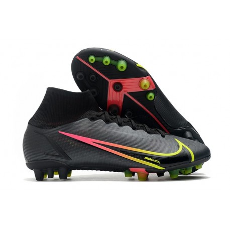 Nike Mercurial-Superfly 8 Elite AG-Pro Negro Cyber Off Noir