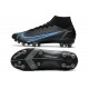 Nike Mercurial-Superfly 8 Elite AG-Pro Negro Gris Hierro