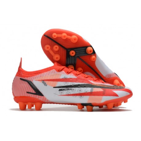 Nike Mercurial Vapor 14 Elite AG PRO Chile Rojo Negro Blanco Naranja