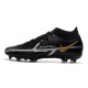 Nike Phantom GT 2 Elite DF FG Negro Gris Metálico Dorado Metalizado