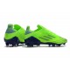 adidas X SpeedFlow.1 FG Tacos de fútbol para hombre Verde Violeta