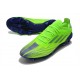 adidas X SpeedFlow.1 FG Tacos de fútbol para hombre Verde Violeta