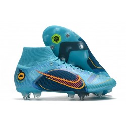 Nike Mercurial Superfly 8 Elite SG-PRO AC Azul Láser Naranja Marina