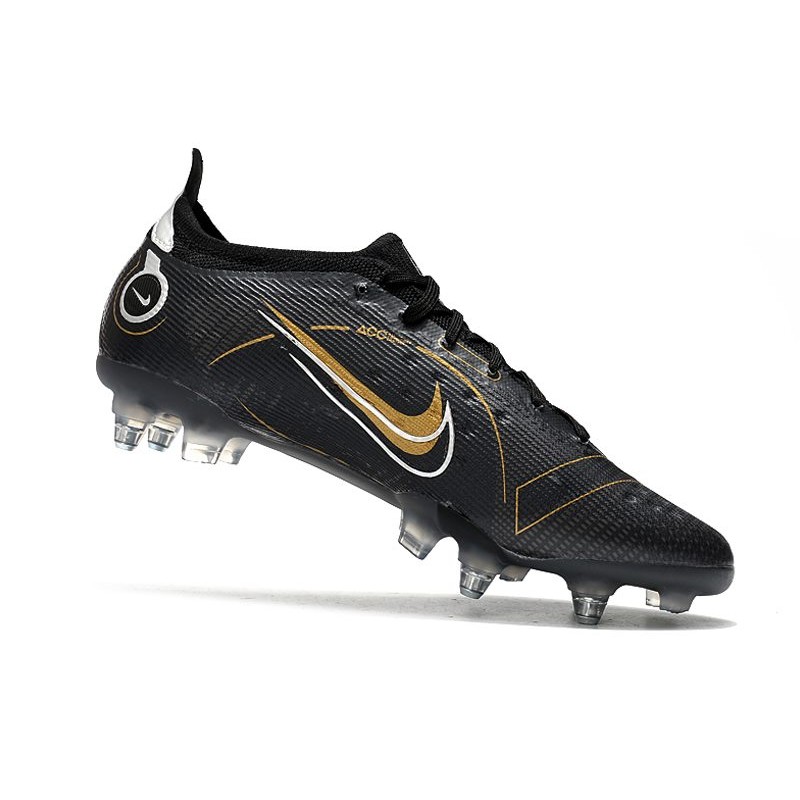 Bota de fútbol Nike Mercurial Vapor XIV Pro FG negro/dorado - Tienda de  fútbol