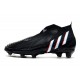 adidas Predator Edge+ FG Negro Blanco Rojo