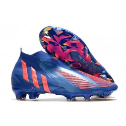 adidas Predator Edge+ FG Hi Res Azul Turbo Hi Res Azul