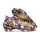 adidas Predator Edge+ FG Geometric Bright Azul Team Amarillo Rojo Solar