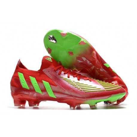 adidas Predator Edge.1 Low Cut FG Rojo Verde