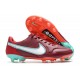 Zapatos Nike Tiempo Legend 9 Elite FG Rojo Blanco Mystic Hibiscus