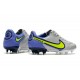 Zapatos Nike Tiempo Legend 9 Elite FG Gris Niebla Volt Zafiro