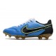 Zapatos Nike Tiempo Legend 9 Elite FG Azul Negro