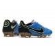 Zapatos Nike Tiempo Legend 9 Elite FG Azul Negro