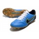 Zapatos Nike Tiempo Legend 9 Elite FG Azul Negro