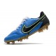 Zapatos Nike Tiempo Legend 9 Elite FG Azul Negro