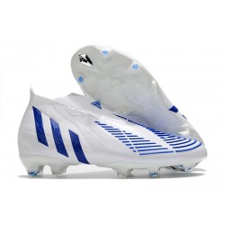 adidas Predator Edge+ FG Blanco Hi Res Azul