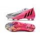 Bota adidas Predator Edge.1 FG LZ Solar Rosa Negro Blanco